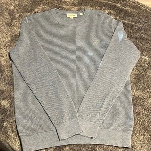 Lacoste medium long sleeve baby blue